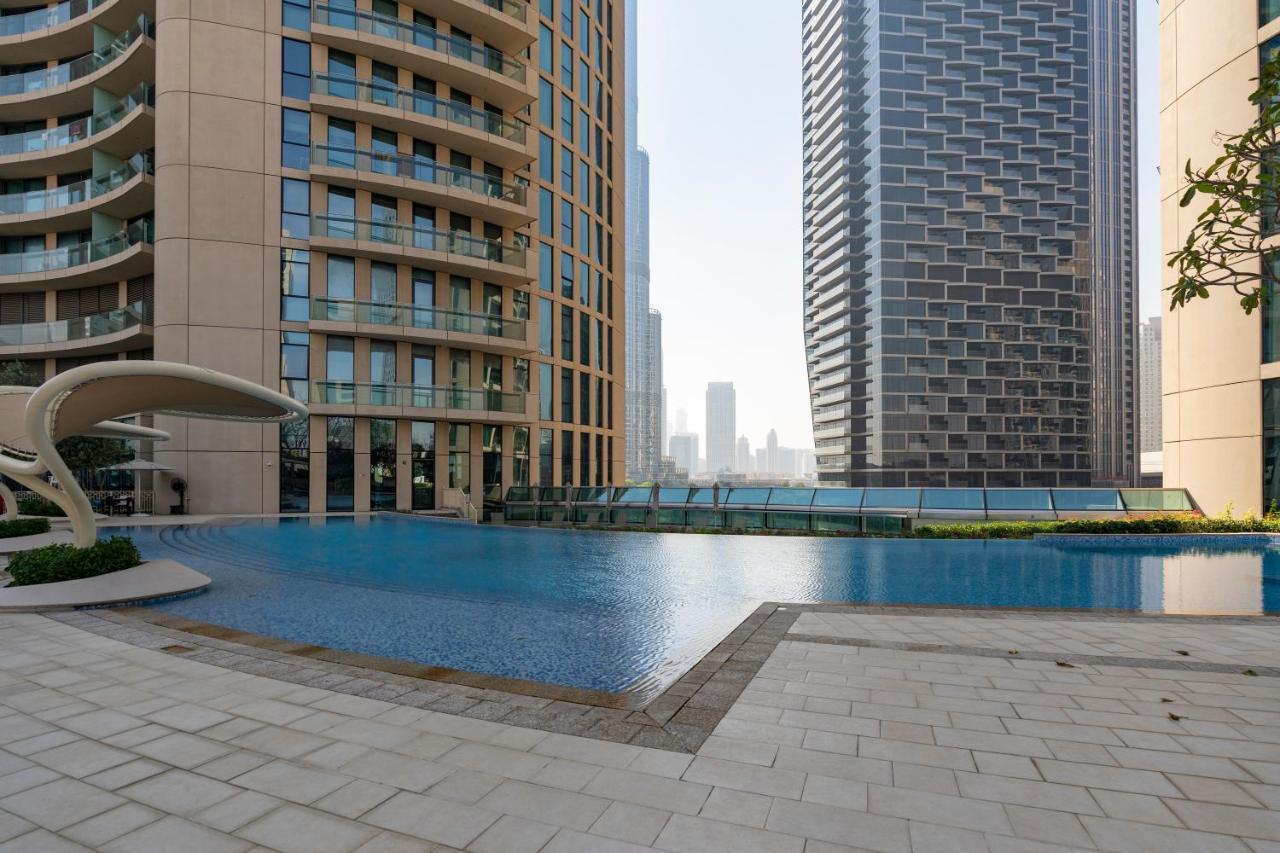 דירות דובאי Prestige Living 1Br With Full Burj Khalifa View By Auberge מראה חיצוני תמונה